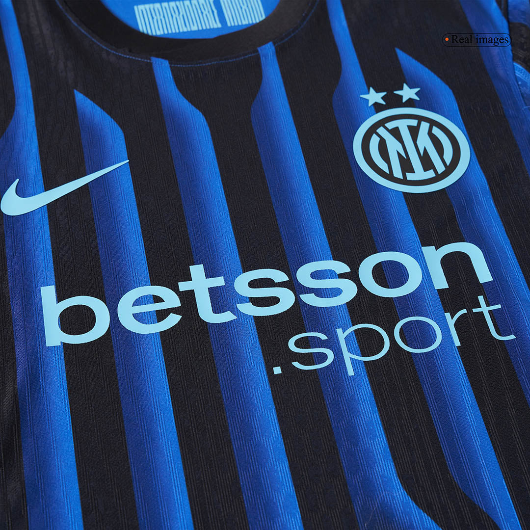 Camiseta Auténtica Pavard #28 Inter Milan 2025/26 Primera Equipación - Versión Jugador - Vista 6