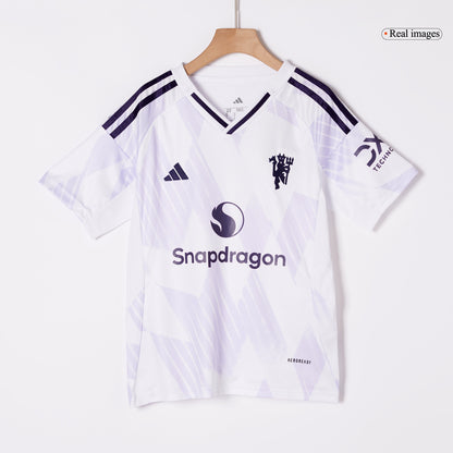 Conjunto Infantil Completo Manchester United 2025/26 Segunda Equipación - imagen 13