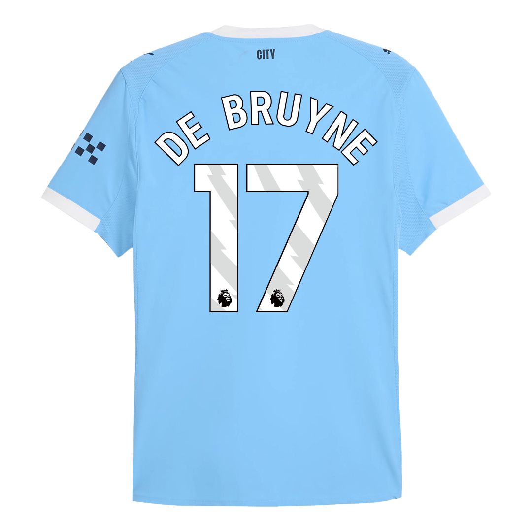 Camiseta De Bruyne #17 Manchester City 2025/26 Primera Equipación - Versión Jugador - imagen 13