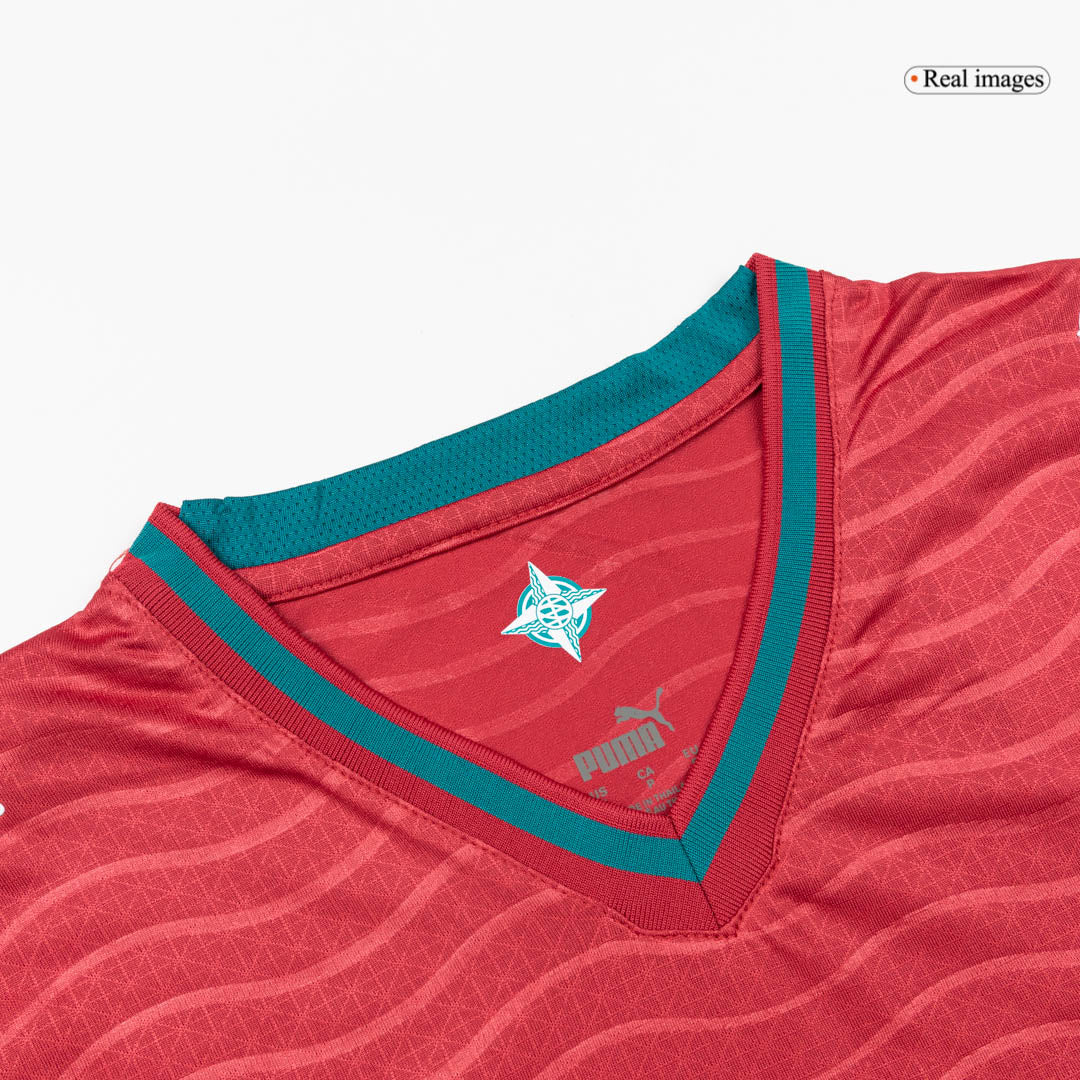 Camiseta Auténtica Bernardo #10 Portugal 2026 Primera Equipación Copa del Mundo - Versión Jugador - Vista 6