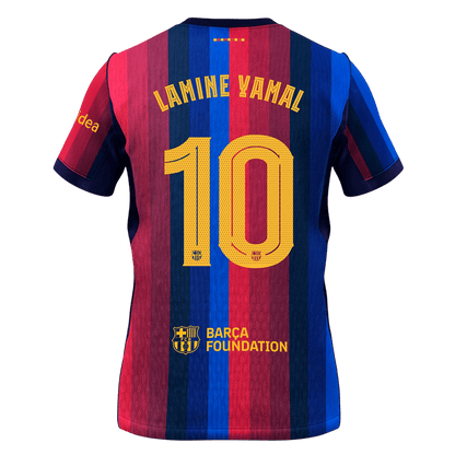Camiseta LAMINE YAMAL #10 Barcelona 2026/27 Primera Equipación - Versión Hincha