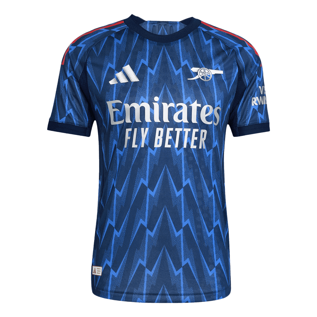 Camiseta Auténtica Arsenal 2025/26 Segunda Equipación - Versión Jugador