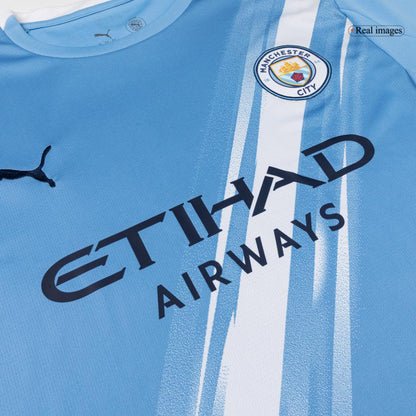 Camiseta Reijnders #4 Manchester City 2025/26 Primera Equipación - Versión Hincha (Calidad Premium) - Vista 5