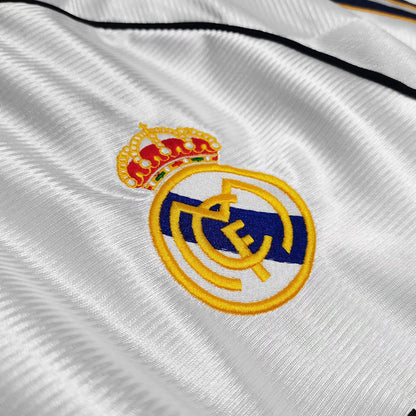Camiseta Retro 1998/00 Raúl #7 Real Madrid Primera Equipación - Vista 7