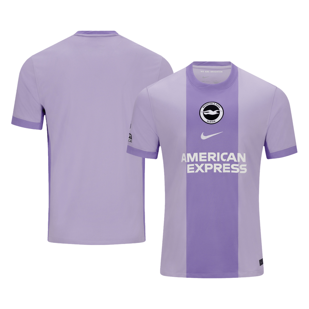 Camiseta de fútbol Brighton & Hove Albion 25/26 visitante morada