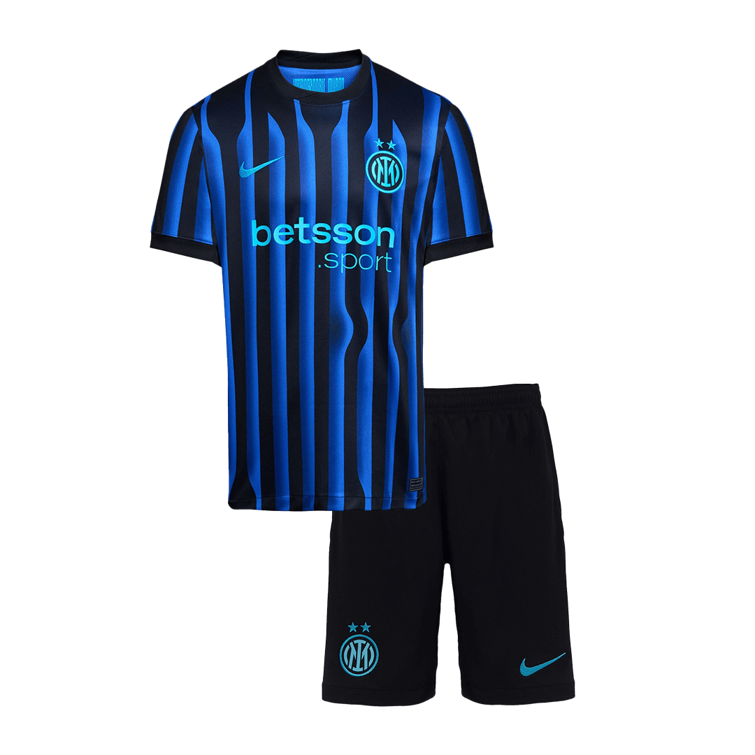 Miniconjunto Inter Milán 2025/26 Primera Equipación Niño (Camiseta+Pantalón Corto)