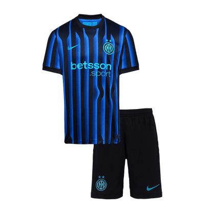Miniconjunto Inter Milán 2025/26 Primera Equipación Niño (Camiseta+Pantalón Corto)