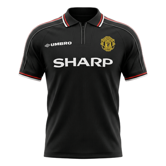 Retro 1998 Manchester United Segunda Equipación