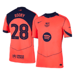 Camiseta Auténtica Roony #28 Barcelona 2025/26 Tercera Equipación - Versión Jugador