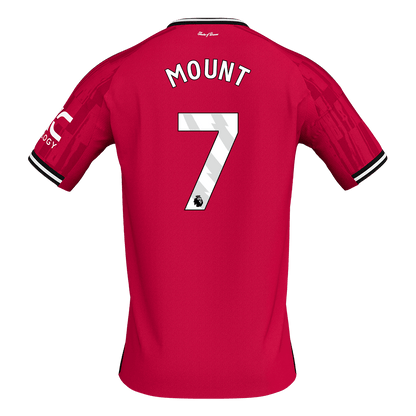 Camiseta Mount #7 Manchester United 2025/26 Primera Equipación - Versión Hincha (Calidad Premium) - Vista 8