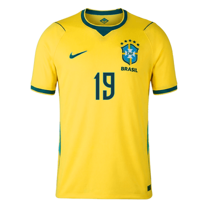 Camiseta Endrick #19 Brasil 2026 Primera Equipación Copa del Mundo - Versión Hincha - Vista 4