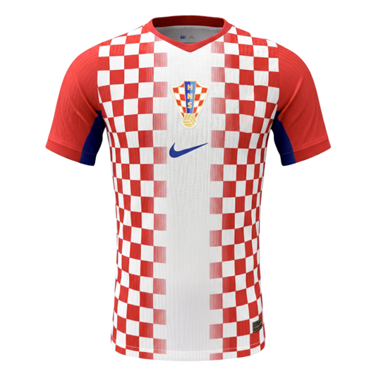 Camiseta Auténtica Croacia 2026 Primera Equipación Copa del Mundo - Versión Jugador