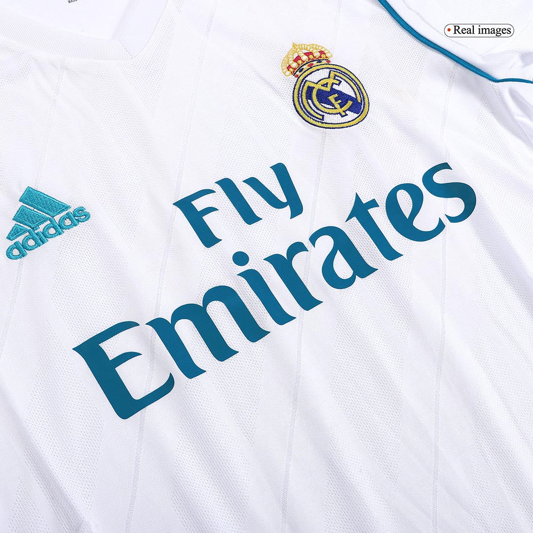 Camiseta Retro 2017/18 Sergio Ramos #4 Real Madrid Primera Equipación - Vista 5