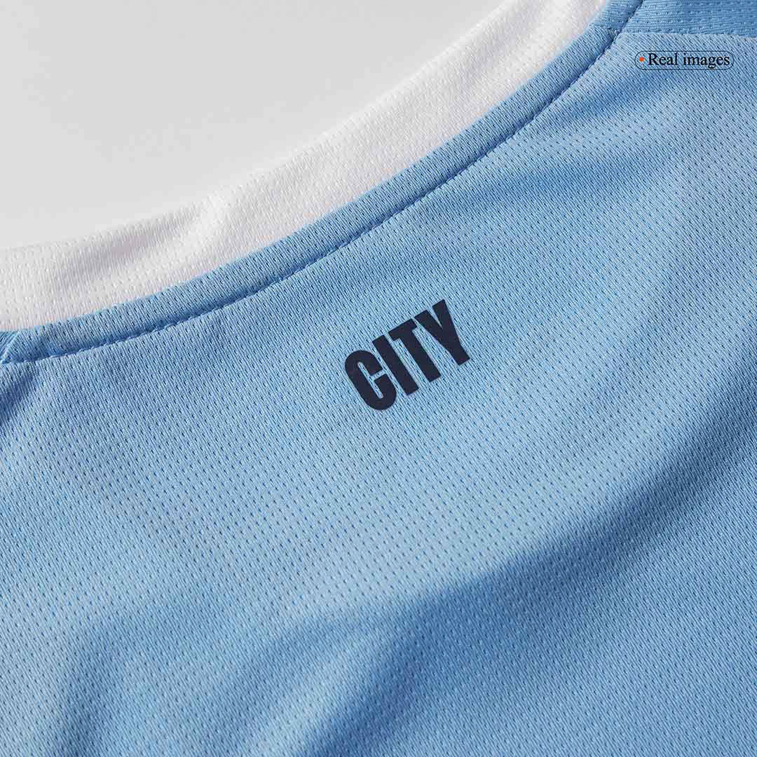 Camiseta Rodrigo #16 Manchester City 2025/26 Copa Mundial de Clubes Primera Equipación Hombre - Versión Hincha (Calidad Premium)