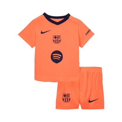 Conjunto Infantil Barcelona 2025/26 Tercera Equipación