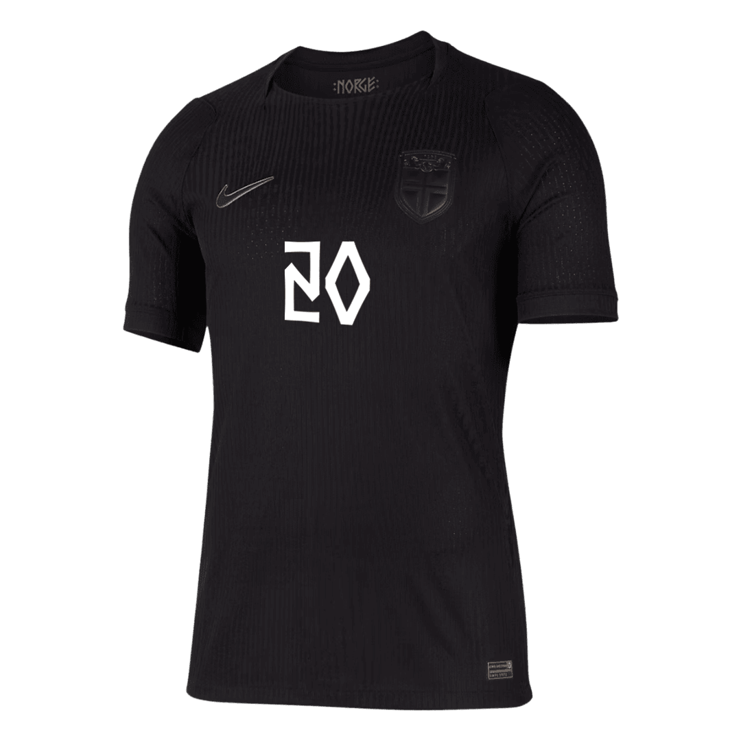 Camiseta Auténtica Nusa #20 Noruega 2026 Segunda Equipación Copa del Mundo - Versión Jugador