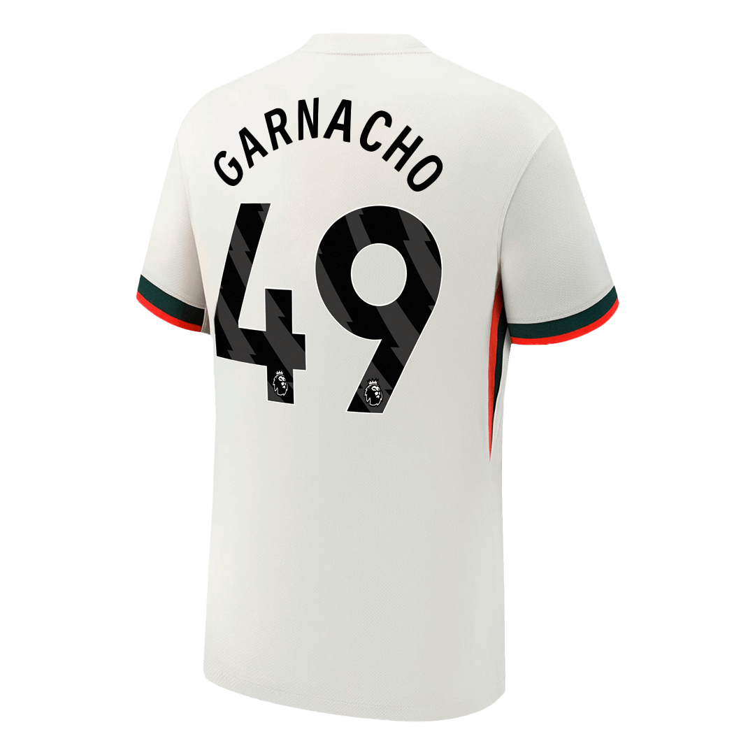 Camiseta Garnacho #49 Chelsea 2025/26 Segunda Equipación - Versión Hincha - Vista 8