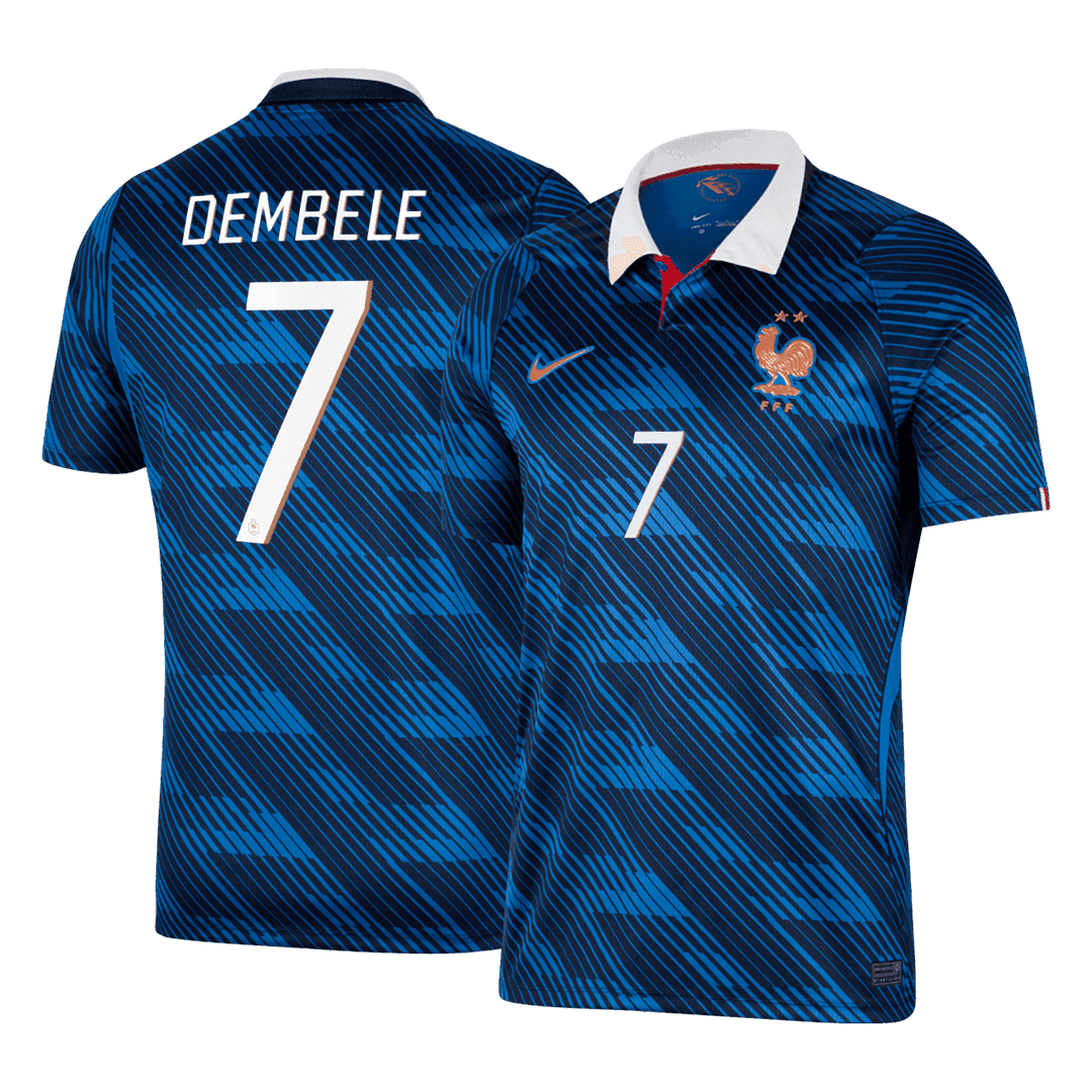 Camiseta Dembélé #7 Francia 2026 Primera Equipación Copa del Mundo - Versión Hincha