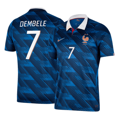 Camiseta Dembélé #7 Francia 2026 Primera Equipación Copa del Mundo - Versión Hincha