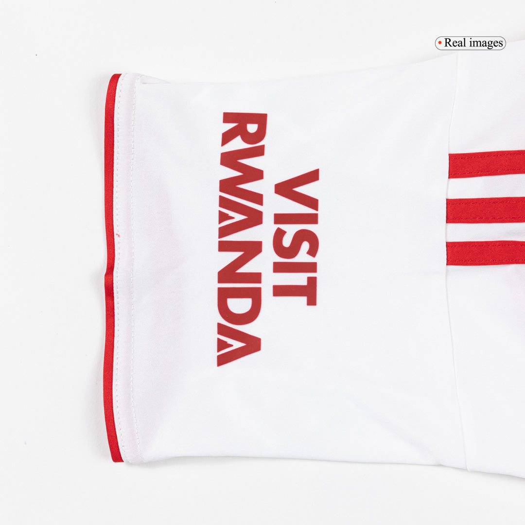 Camiseta Saliba #2 Arsenal 2025/26 Primera Equipación - Versión Hincha (Calidad Premium) - Vista 4