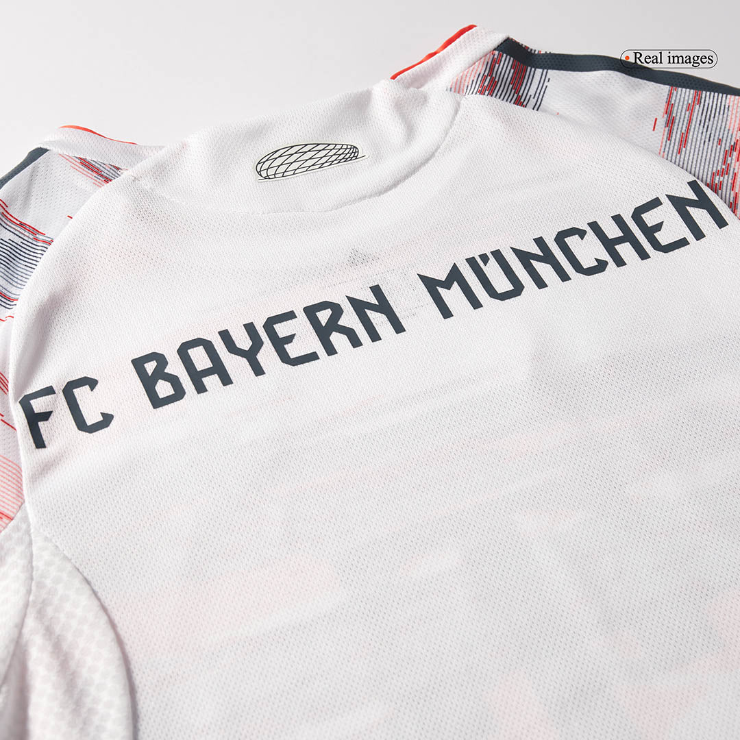 Camiseta Auténtica Upamecano #2 Bayern Munich 2025/26 Segunda Equipación - Versión Jugador