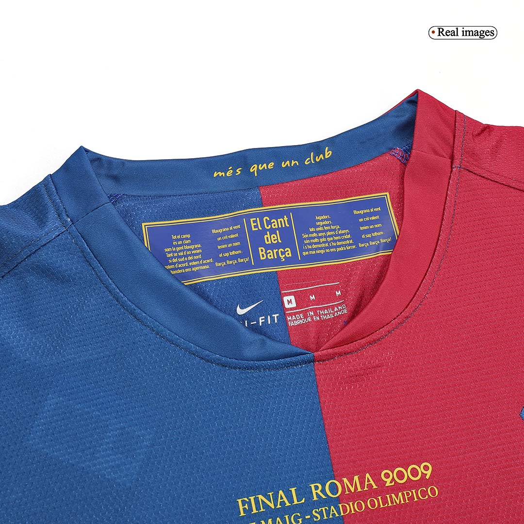 UCL Camiseta Retro 2008/09 Barcelona Primera Equipación Manga Larga - Vista 2