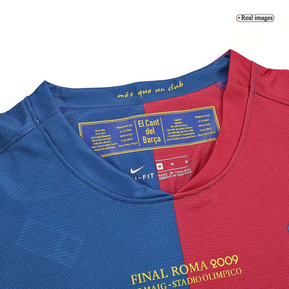 UCL Camiseta Retro 2008/09 Barcelona Primera Equipación Manga Larga - Vista 2