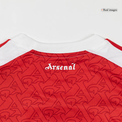 Camiseta Saliba #2 Arsenal 2025/26 Primera Equipación - Versión Hincha (Calidad Premium)