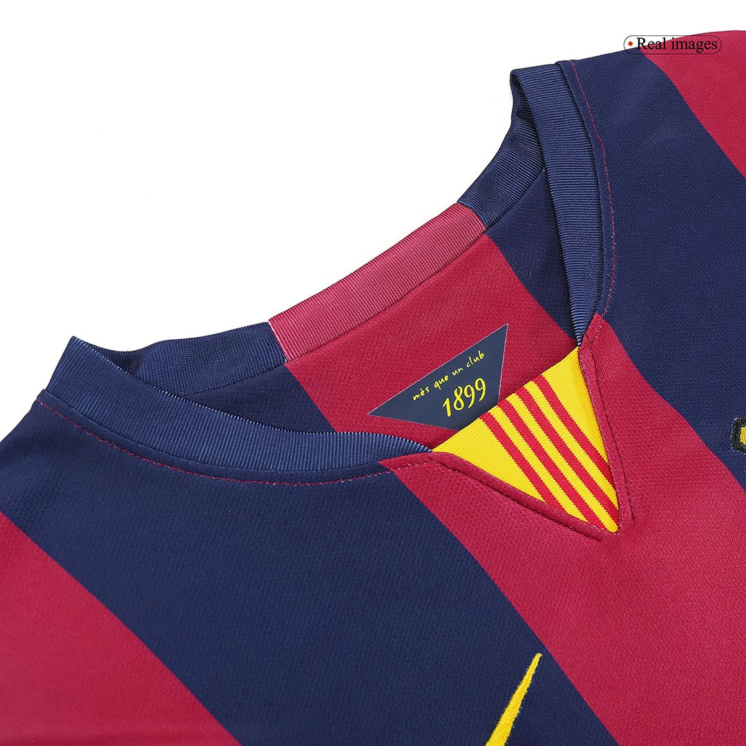 Camiseta Retro 2014/15 Suárez #9 Barcelona Primera Equipación - Vista 7