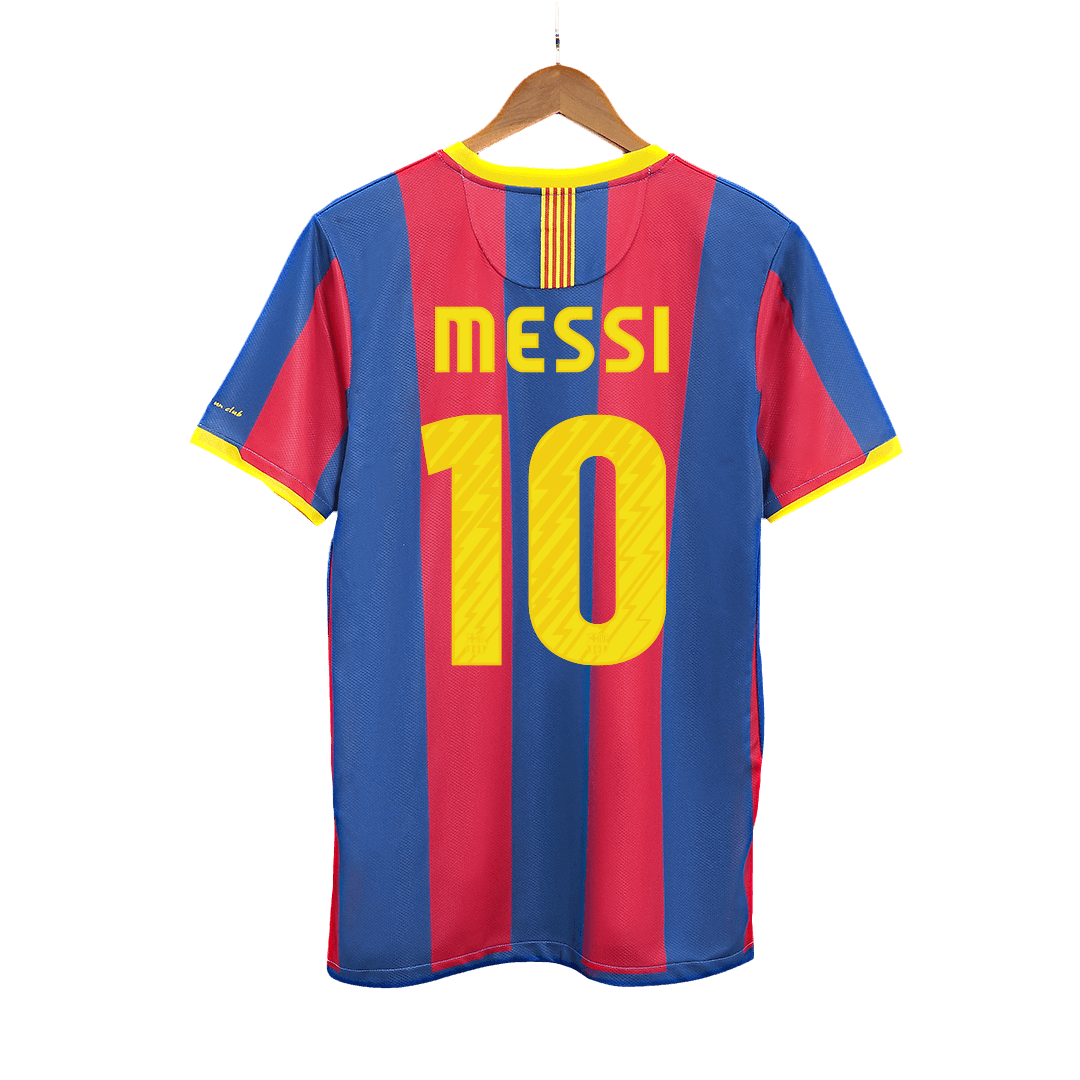 Camiseta Retro 2010/11 Messi #10 Barcelona Primera Equipación