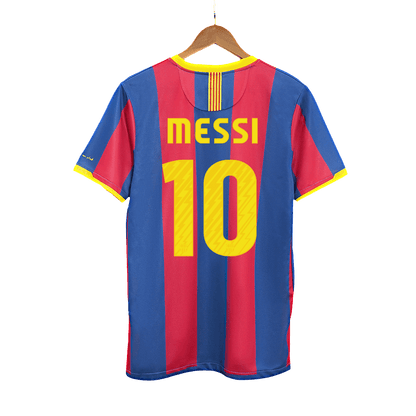 Camiseta Retro 2010/11 Messi #10 Barcelona Primera Equipación