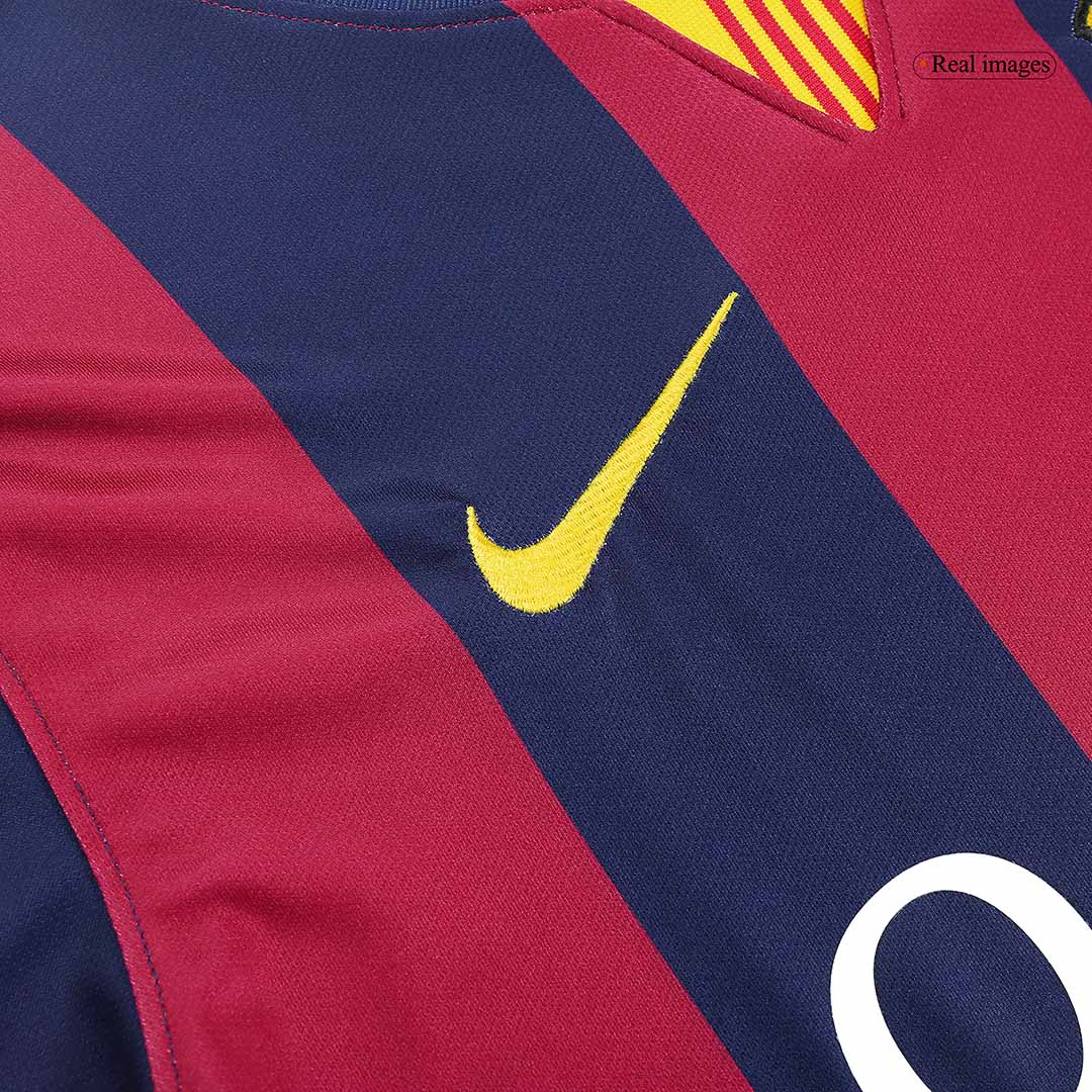 Camiseta Retro 2014/15 Suárez #9 Barcelona Primera Equipación - Vista 5