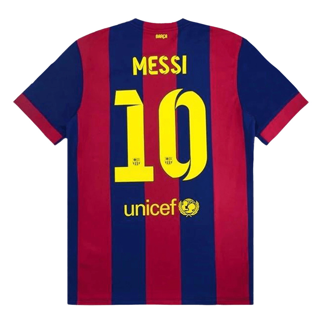 Camiseta Retro 2014/15 Messi #10 Barcelona Primera Equipación