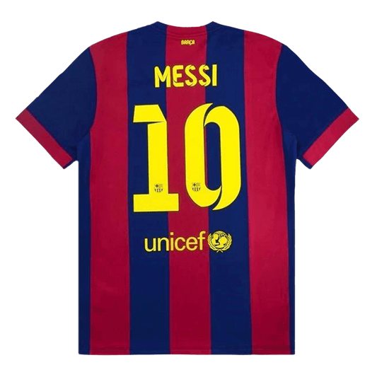 Camiseta Retro 2014/15 Messi #10 Barcelona Primera Equipación