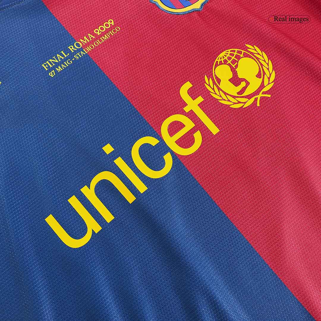 UCL Camiseta Retro 2008/09 Barcelona Primera Equipación - Vista 4