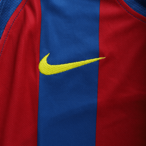 UCL Camiseta Retro 2005/06 Messi #30 Barcelona Primera Equipación - Vista 5