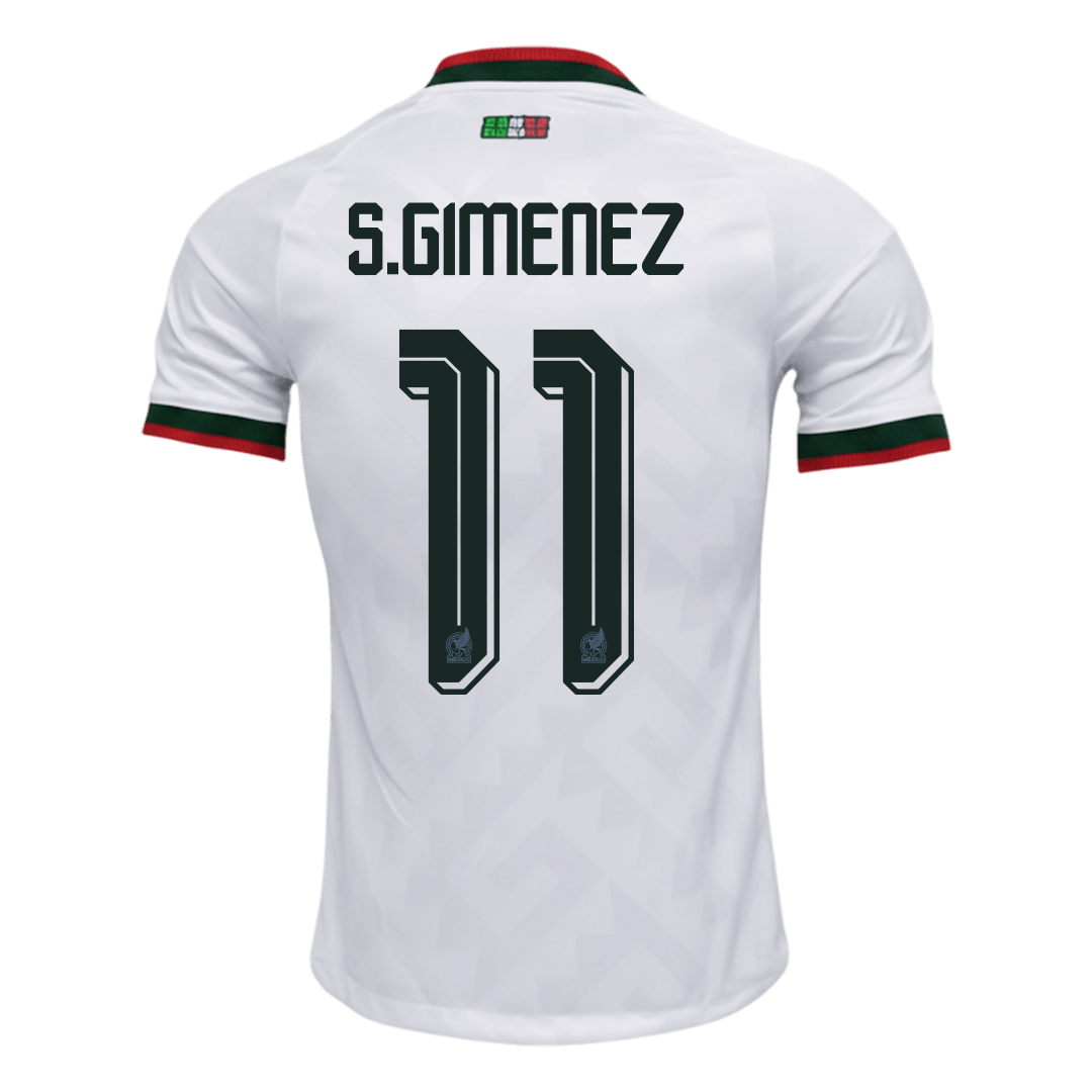 Camiseta Auténtica S. Giménez #11 México 2026 Segunda Equipación Copa del Mundo - Versión Jugador - Vista 9