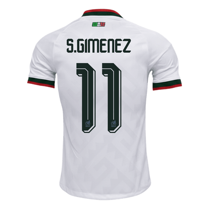 Camiseta Auténtica S. Giménez #11 México 2026 Segunda Equipación Copa del Mundo - Versión Jugador - Vista 9