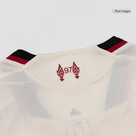 Camiseta Auténtica Gakpo #18 Liverpool 2025/26 Segunda Equipación - Versión Jugador
