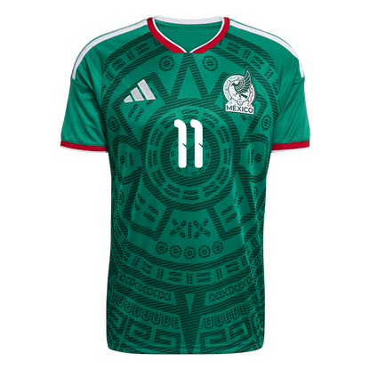 Camiseta S. Giménez #11 México 2026 Primera Equipación Copa del Mundo - Versión Hincha - Vista 8