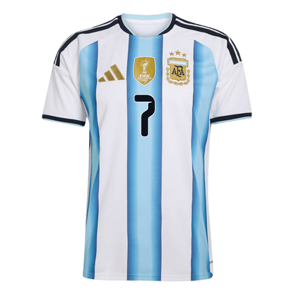 Camiseta De Paul #7 Argentina 2026 Primera Equipación Copa del Mundo - Versión Hincha (Calidad Premium) - Vista 8