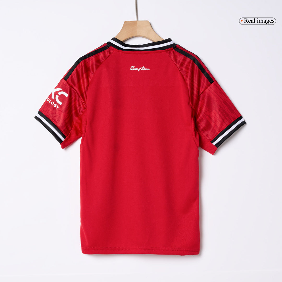 Conjunto Infantil Completo Manchester United 2025/26 Primera Equipación - imagen 13