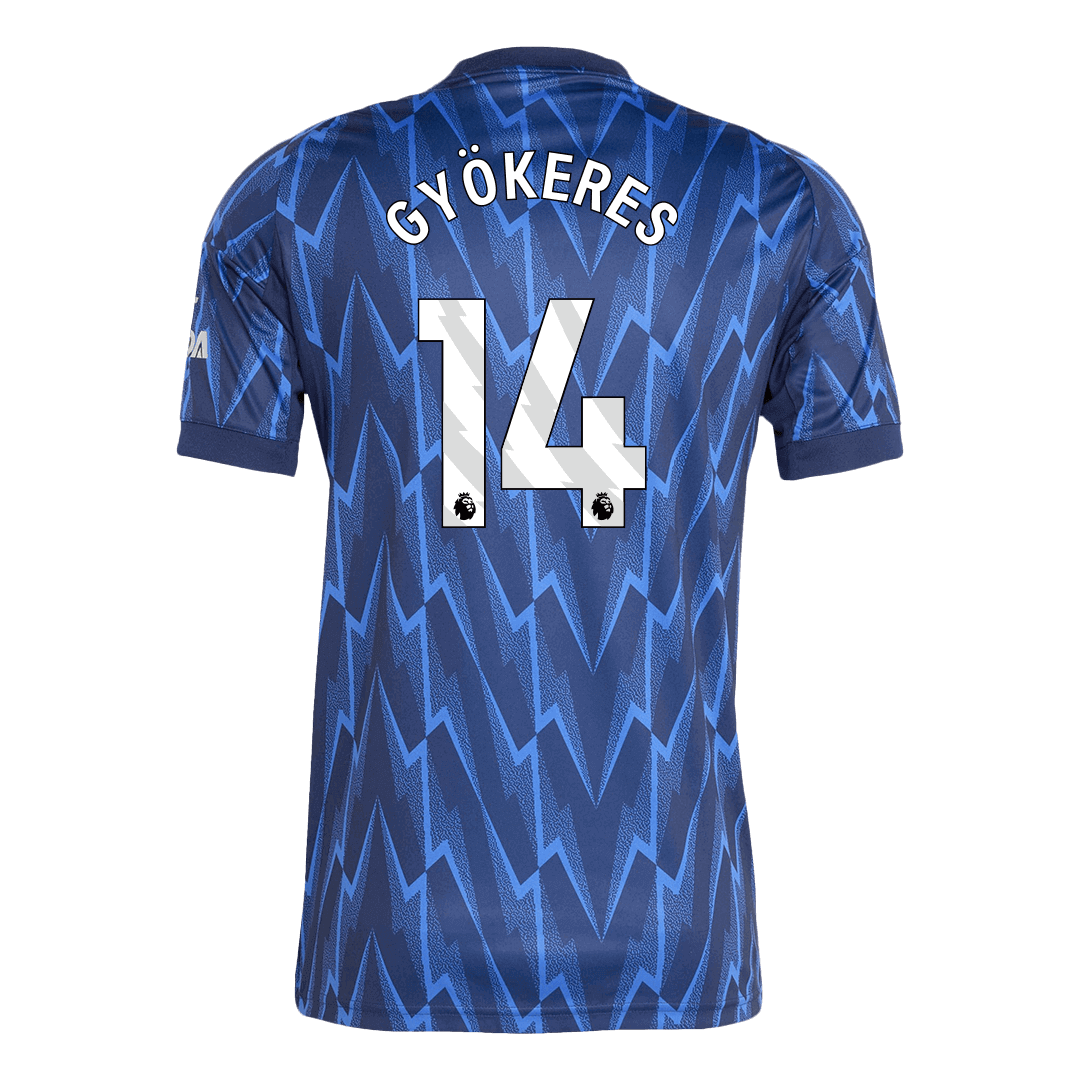 Camiseta Gyökeres #14 Arsenal 2025/26 Segunda Equipación - Versión Hincha