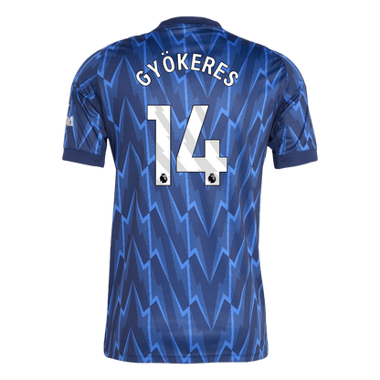 Camiseta Gyökeres #14 Arsenal 2025/26 Segunda Equipación - Versión Hincha