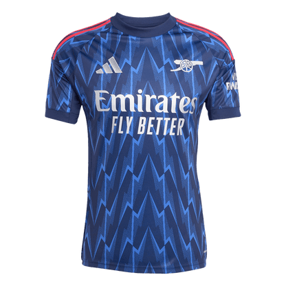 Camiseta Ødegaard #8 Arsenal 2025/26 Segunda Equipación - Versión Hincha - Vista 2
