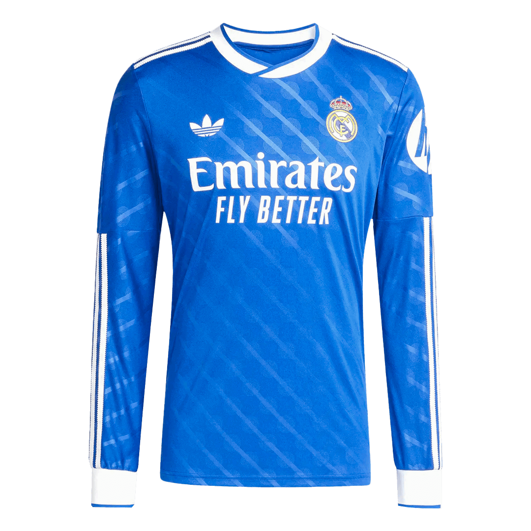 Camiseta Manga Larga Real Madrid 2025/26 Tercera Equipación - Versión Hincha
