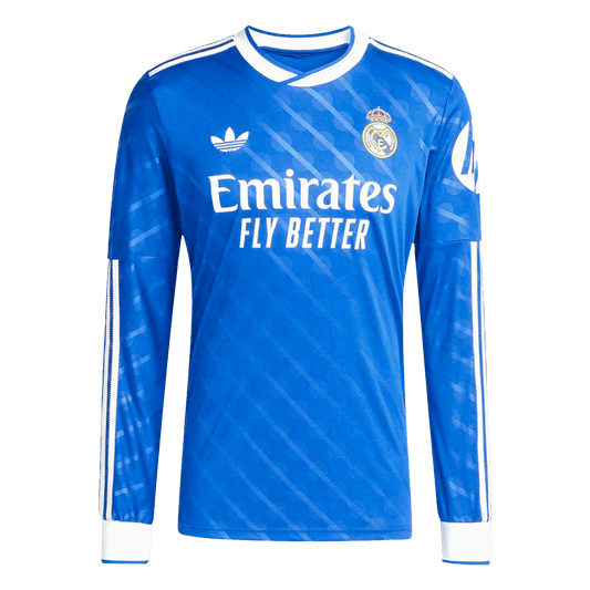 Camiseta Manga Larga Real Madrid 2025/26 Tercera Equipación - Versión Hincha