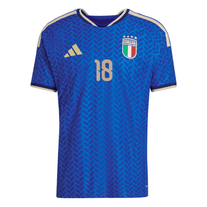 Camiseta Auténtica Darmian #13 Italia 2026 Primera Equipación Copa del Mundo - Versión Jugador - Vista 9