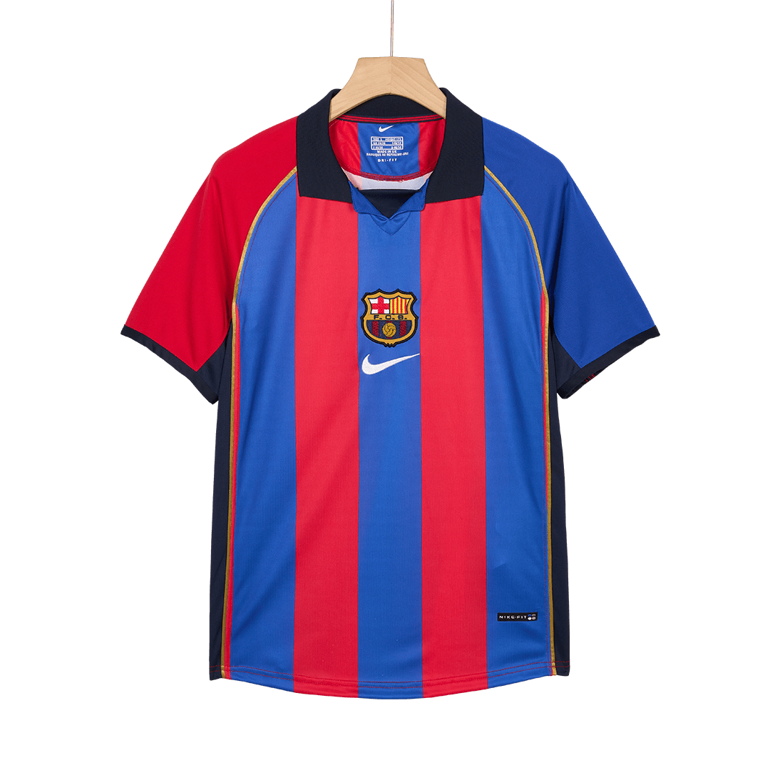 Camiseta Retro 2001/02 Barcelona Primera Equipación - Vista 6
