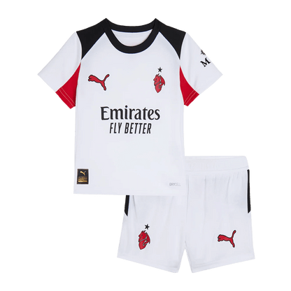 Conjunto Infantil AC Milan 2025/26 Segunda Equipación